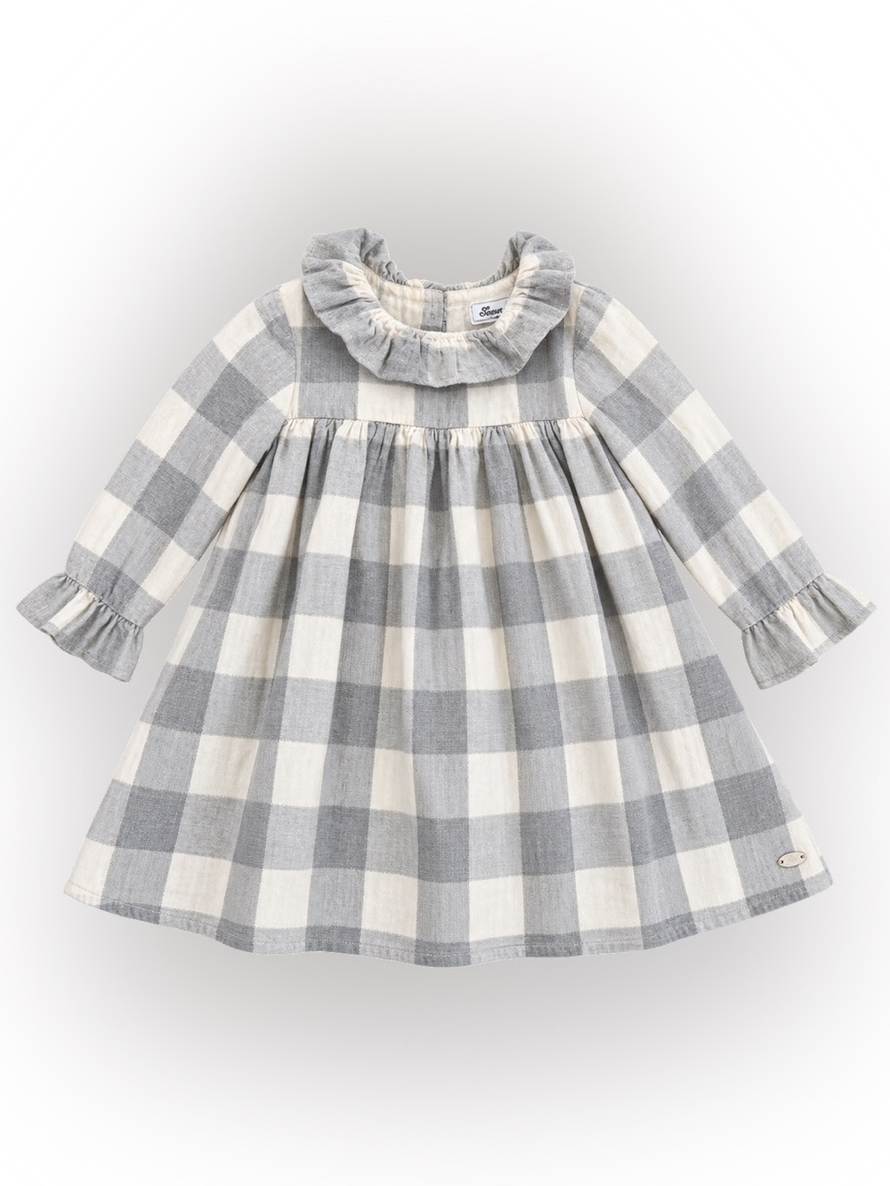 Tartine et Chocolate Flannel Dress 9M